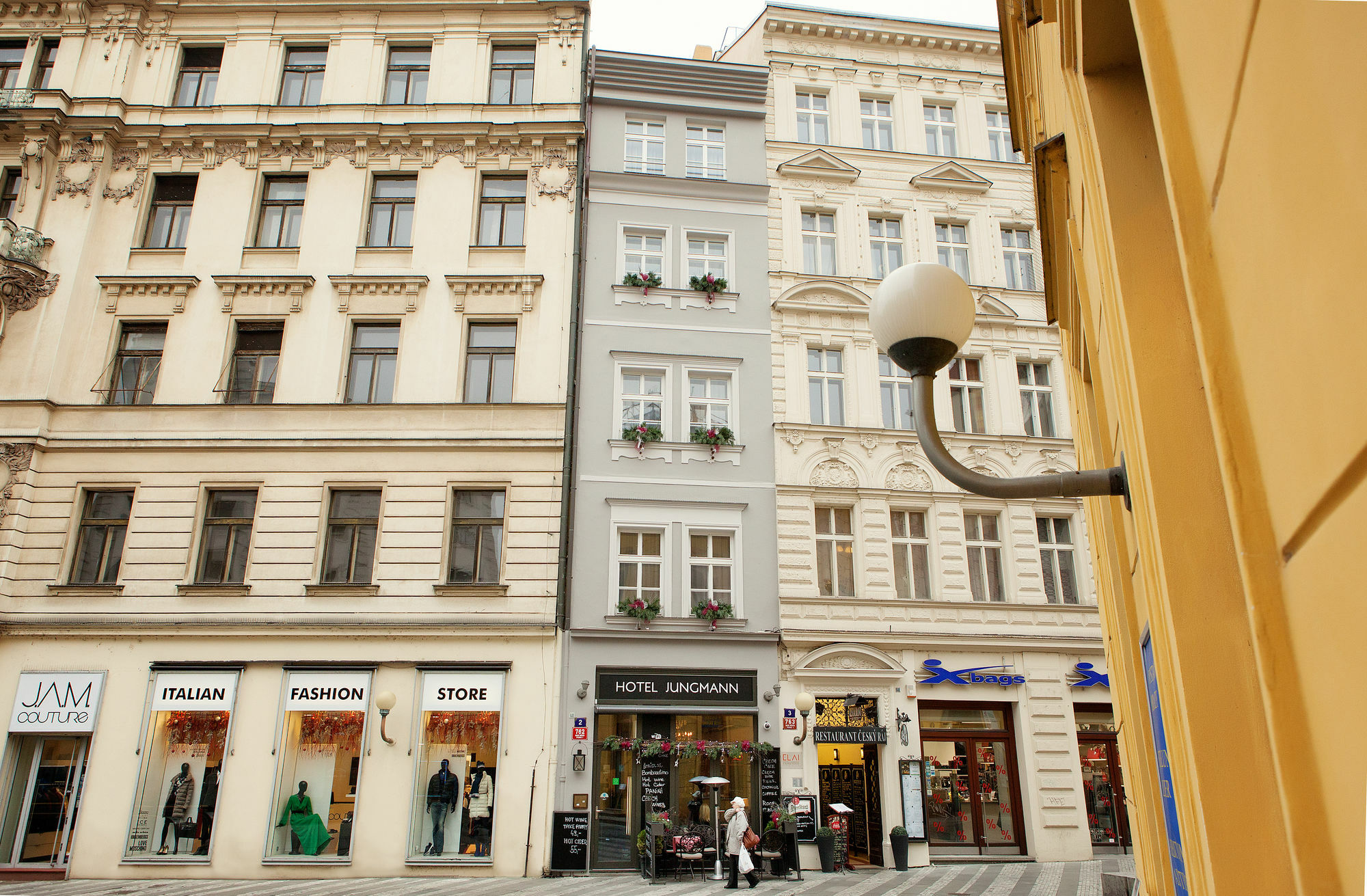 Jungmann Hotel Прага Экстерьер фото
